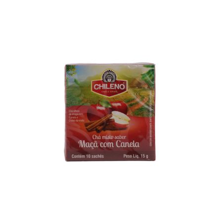 Chá Misto Chileno Maça com Canela Caixa com 10un - 15gr 360-0