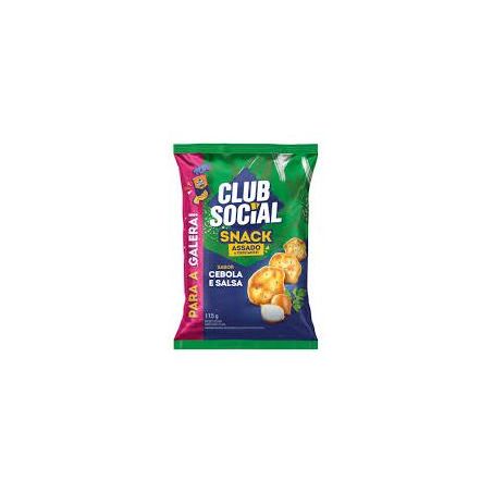 Biscoito Club Social Snack Cebola/Salsa Pacote 115g 