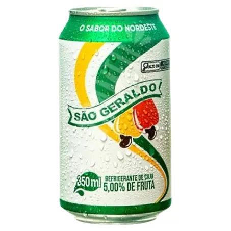 Refrigerante 350ml sao geraldo caju
