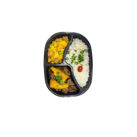 Pratos Prontos 360g - Arroz + Carne de Panela + Farofa Kg