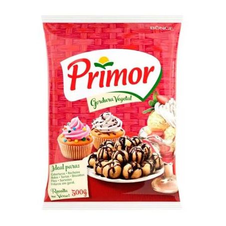 Gordura Vegetal Primor 500g