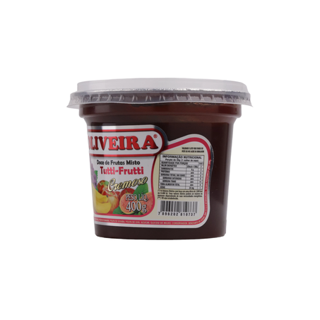 Doce Fruta Oliveira Tutti Frutti Pote 400g 
  360-7