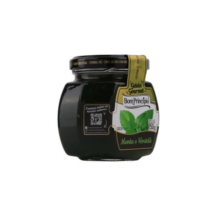 GELEIA BOM PRINCIPIO GOURMET MENTA E HORTELA 250G  360-53