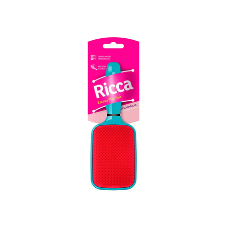 ESCOVA CABELO RICCA FLEX RAQUETE BLUE