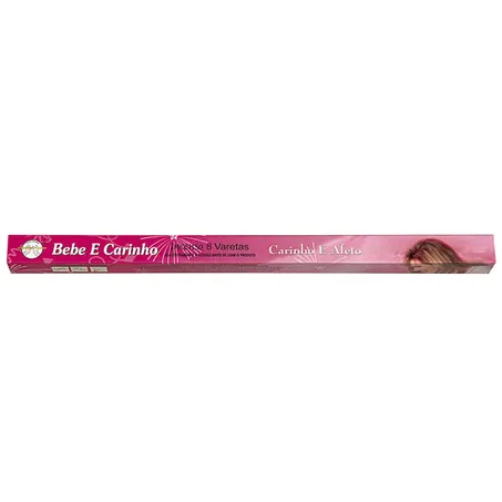 Incenso intimate Flute bebe e carinho com 8 unid.