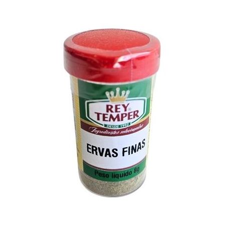 CONDIMENTOS REY TEMPER ERVAS FINAS POTE 8G