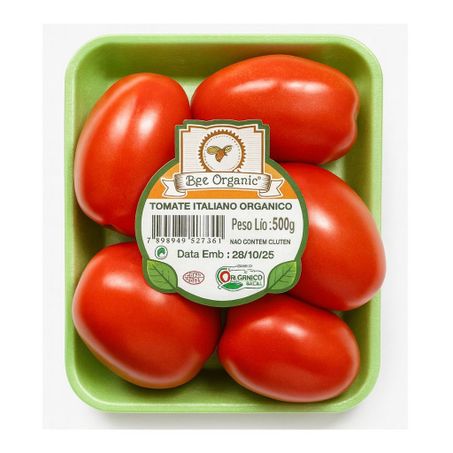 TOMATE ITALIANO ORGANICO BEE ORGANICO 500G