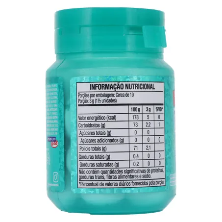 Goma De Mascar Mentos Pure Fresh S/Açúcar Wintergreen Pt 56g  360-22