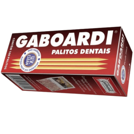 Palito dental gaboardi pcc/20x200un