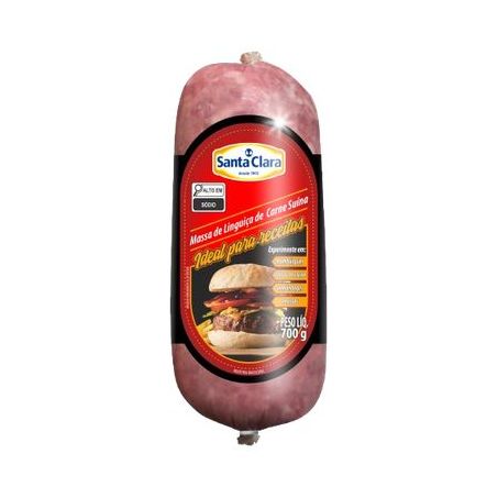 Massa De Linguica De Carne Suina Santa Clara 700G