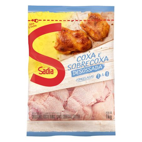 File coxa e sobrecoxa sadia desossada 1kg