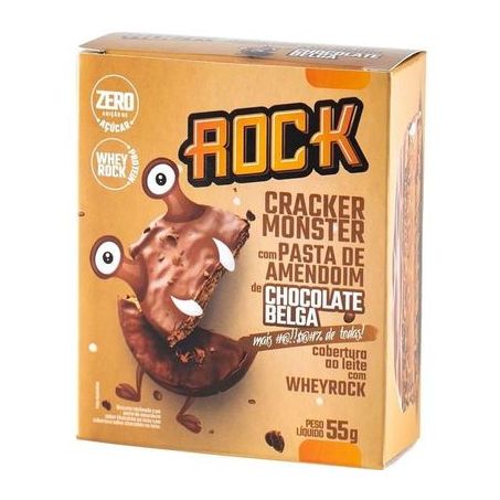 Bisc Rock 55g Recheado Choc Belga Ao Leite