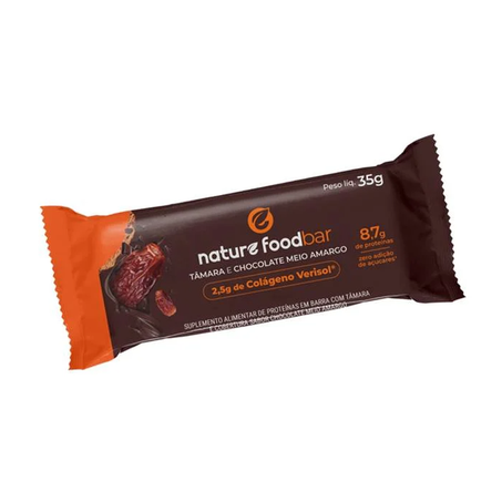 Barrinha Nature Foodbar Tâmara e Chocolate 35g
