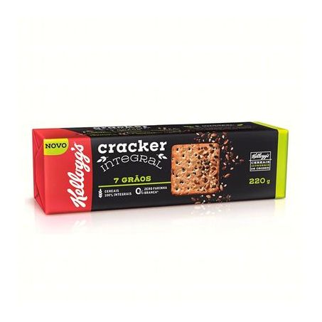 BISCOITO KELLOGGS CRACKER INT.220G 7 GRAOS 