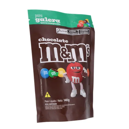 CHOC.M&MS 148G AO LEITE POUCH 360-33