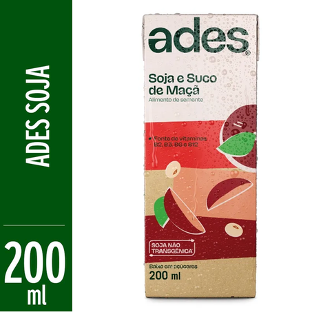 BEBIDA ADES MAÇÃ 200ML