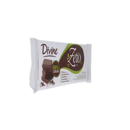 CHOCOLATE BARRA DIVINE ZERO 50% 100G 360-30