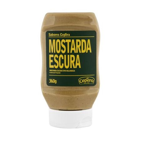 MOSTARDA SABORES CEPERA ESCURA 360G