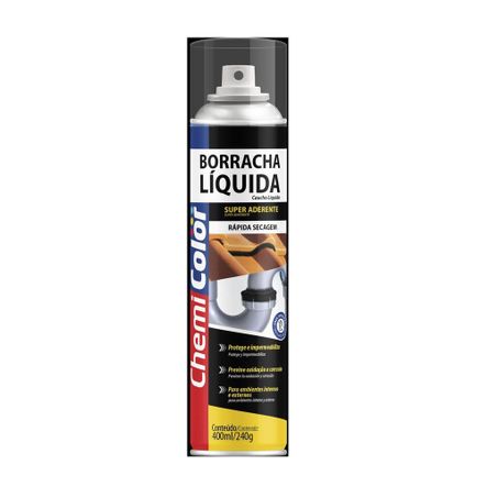 BORRACHA LÍQUIDA CHEMICOLOR TRANSPARENTE 400ML