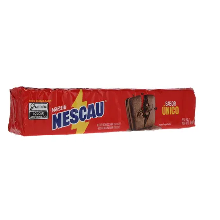 Biscoito Recheado Nescau Sabor Chocolate Pacote 140gr 360-33