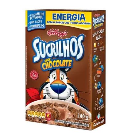 Cereal kelloggs sucrilhos chocolate 240g