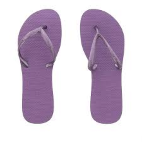 Sandalia havaianas flat roxo 39/40