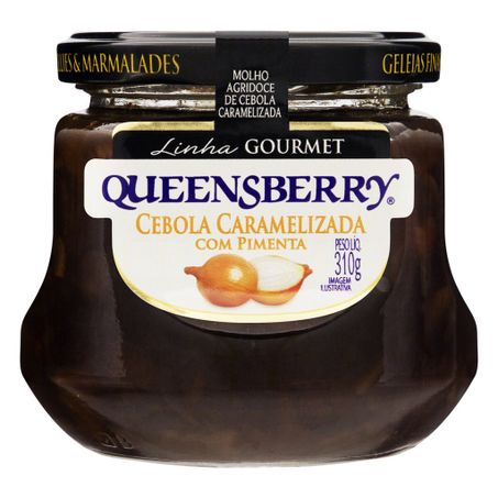 Molho Agridoce Cebola Caramelizada com Pimenta Queensberry Gourmet