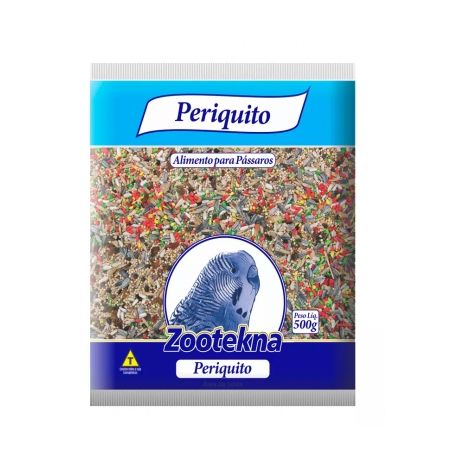 Alimento para periquito zootekna 500g