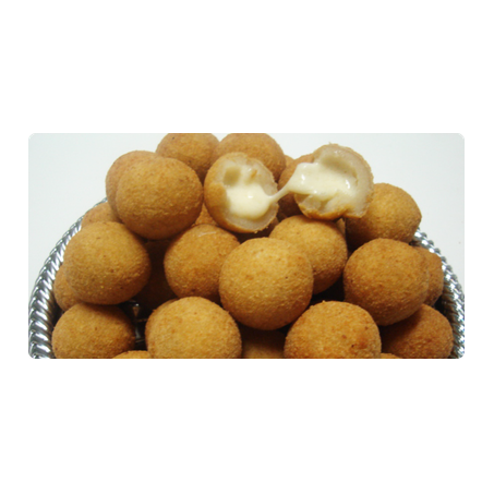 Salgados bolinha catupiry caitá kg