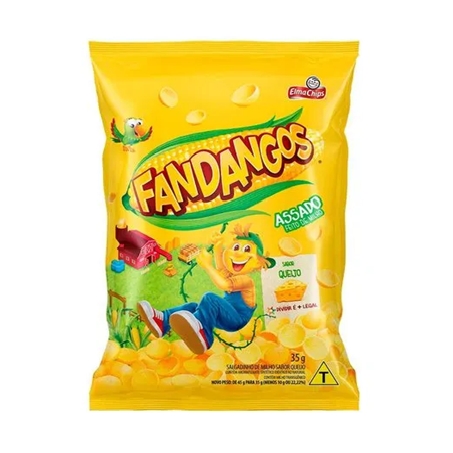 SALGADINHO FANDANGOS QUEIJO 37G 