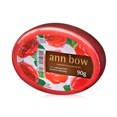 Sabonete ann bow 90g rosas