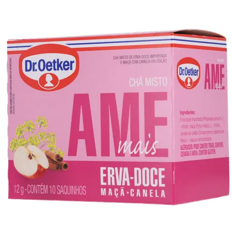 CHÁ DR. OETKER AME MAIS C/10 UNIDADES 360-3