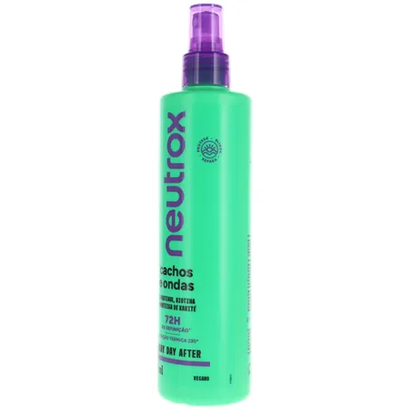 Modelador de Cabelo Neutrox Cachos e Ondas Day After Frasco Spray 300ml 360-4