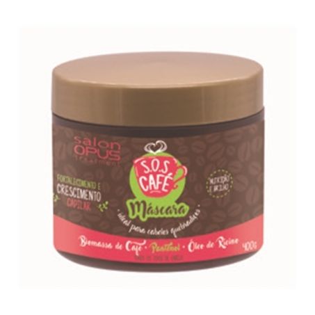Creme cabelo salon opus café 400gr