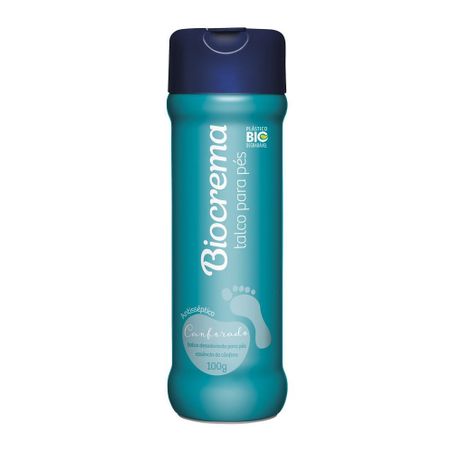 Talco biocrema canforado p/pes 100g