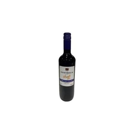 VINHO BORDO TINTO SECO DE MESA  HORTENCIA 750ML