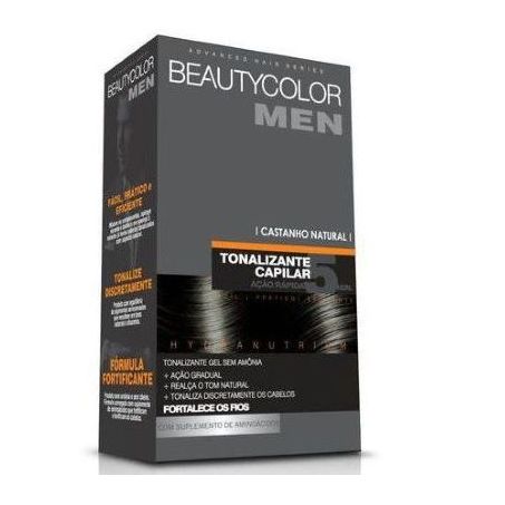 Tintura Beauty Color Men Sem Amonia Castanho Natural
