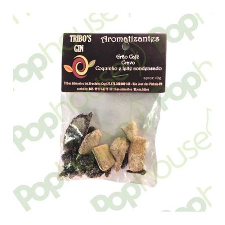 AROMATIZANTE CAFE CRAVO COCO QUEIMADO 7G - TRIBOS