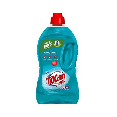 Lava-roupas Líquido Tixan Ypê Antibac Frasco 3LT