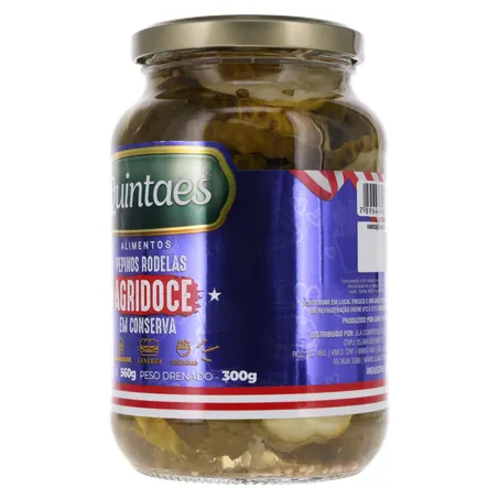 Pepino conserva quintaes rodel.300g 360-5
