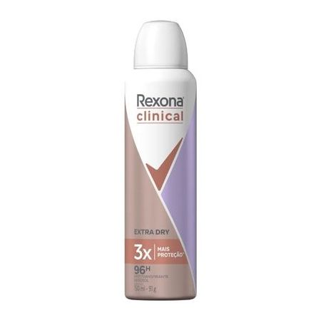 Desod aerosol rexona clinical extra dry 91 gr