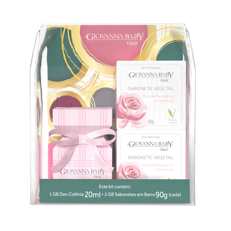 Colonia Giovana Baby + 2 Sab 90g Classic