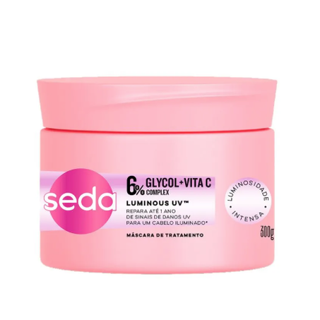 CREME DE TRATAMENTO SEDA LUMINOUS UV 300G