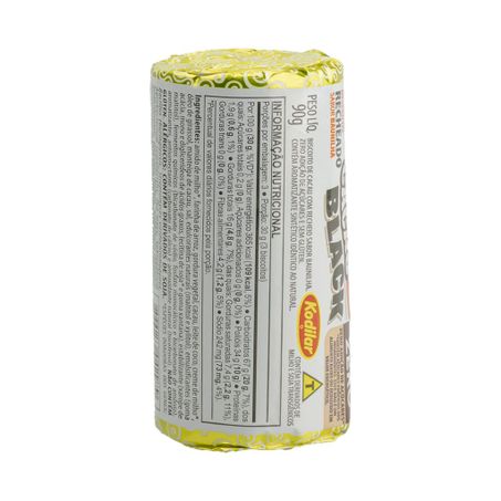 BISCOITO RECHEADO CACAU BLACK SABOR BAUNILHA 90G 360-4