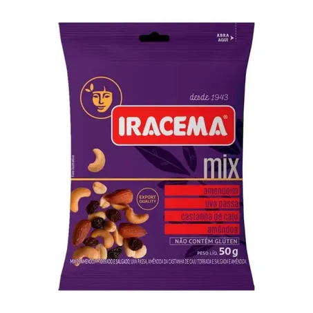 Mix Nuts Iracema 50g 