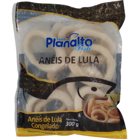Anéis de lula planalto fish pacote 300g