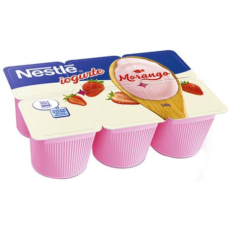 IOGURTE NESTLE 540G POLPA MORANGO BJ