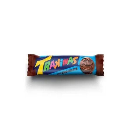 BISCOITO RECH. TRAKINAS 126G CHOCOLATE