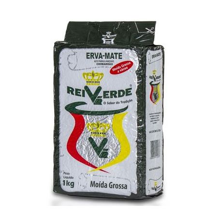 Erva Mate Rei Verde Moidagrossa Vacuo 1000KG