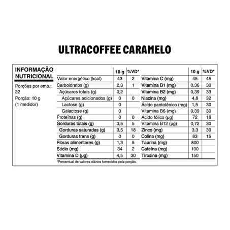 ULTRACOFFE CARAMELO 220G - PLANT POWER 360-1